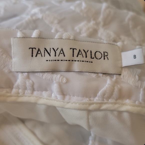 Tanya Taylor Textured Pattern A-Line Skirt 8 RARE - Picture 4 of 5